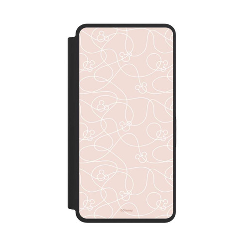 Samsung Galaxy S26 Ultra NIVOflip Micky Line Art Pattern Rose 