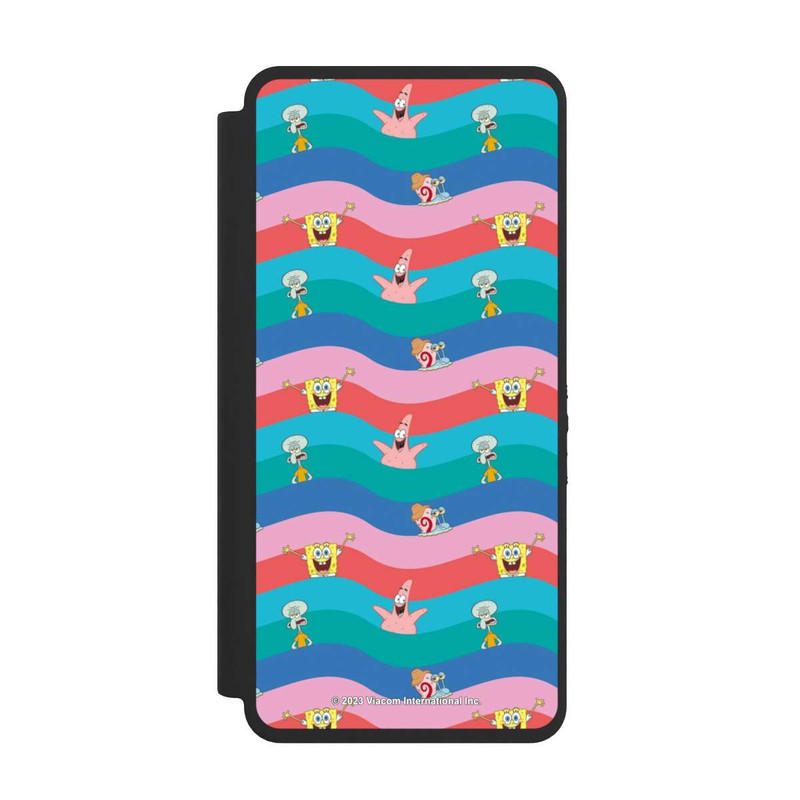 Galaxy S26 Ultra NIVOflip Spongebob Freunde Bunte Wellen