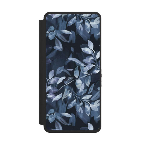 Samsung Galaxy S26 Ultra NIVOflip Aquarelle Feuilles Mystiques Marine