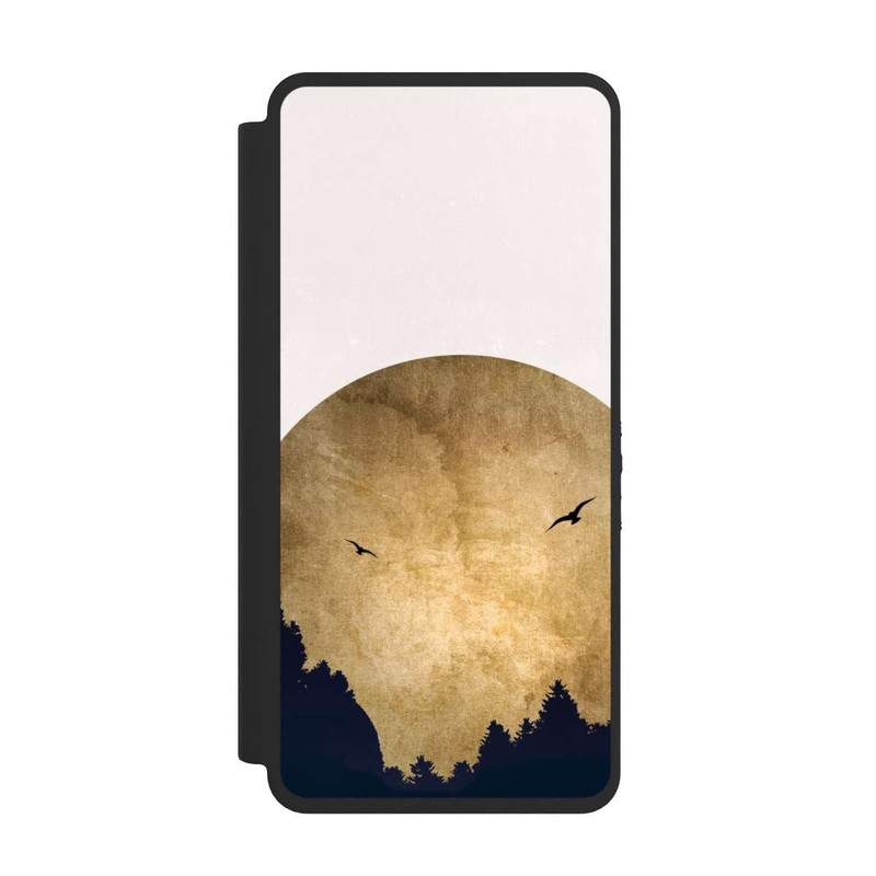 Galaxy S26 Ultra NIVOflip Zwei Vögel vor Mond