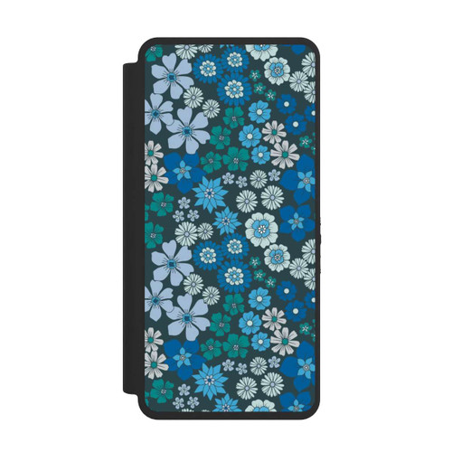Samsung Galaxy S26 Ultra NIVOflip Blaue Blumen DeinDesign