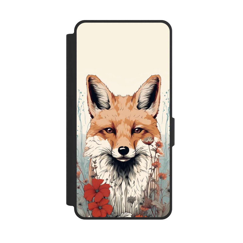 Galaxy S26 Ultra NIVOflip  Fox with Flowers