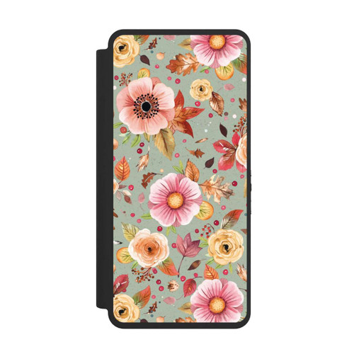 Samsung Galaxy S26 Ultra NIVOflip Herbstblumen Weiches Grün