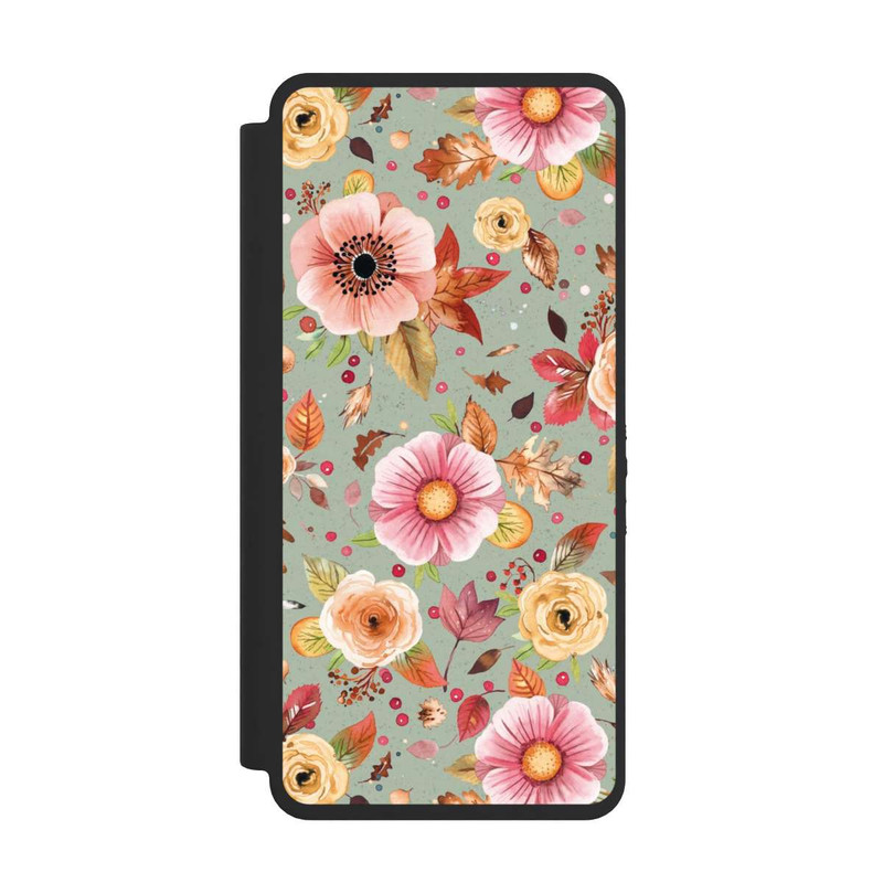 Galaxy S26 Ultra NIVOflip Herbstblumen Weiches Grün