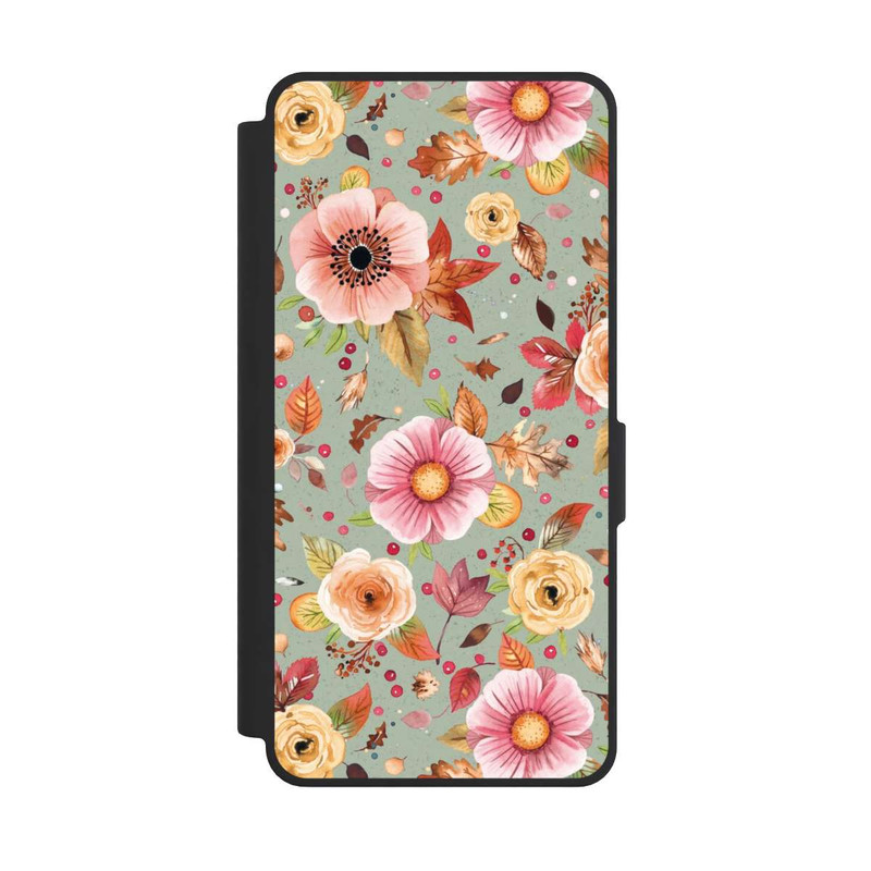 Galaxy S26 Ultra NIVOflip Herbstblumen Weiches Grün