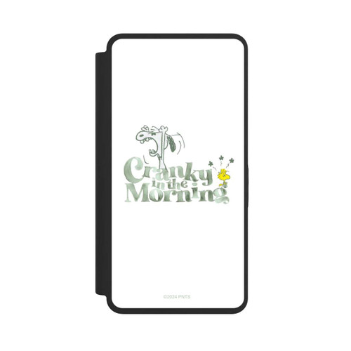 Samsung Galaxy S26 Ultra NIVOflip Snoopy Cranky in the Morning