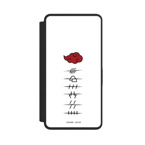 Samsung Galaxy S26 Ultra NIVOflip Akatsuki member symbols white