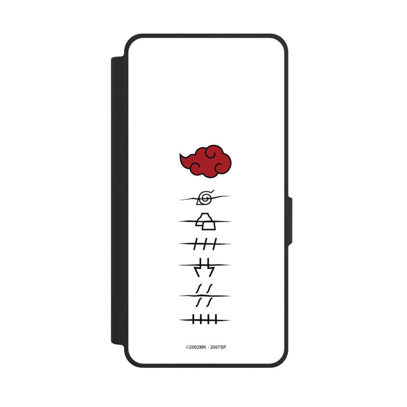 Galaxy S26 Ultra NIVOflip Akatsuki Mitgliedersymbole Weiß