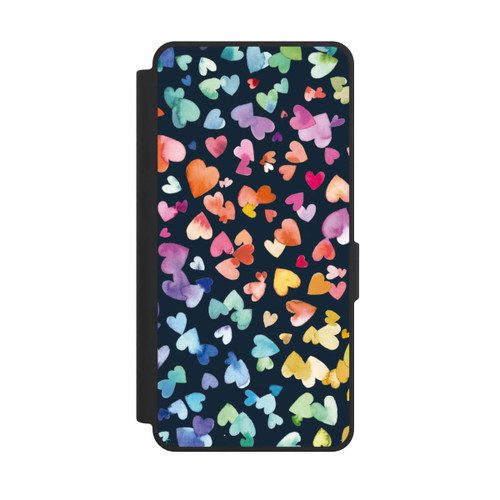 Samsung Galaxy S26 Ultra NIVOflip Valentines Hearts Black