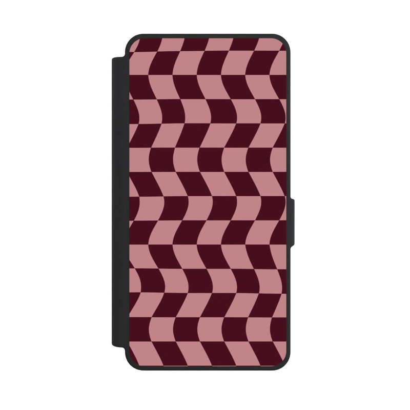 Galaxy S26 Ultra NIVOflip Schachbrett Rot-Rosa