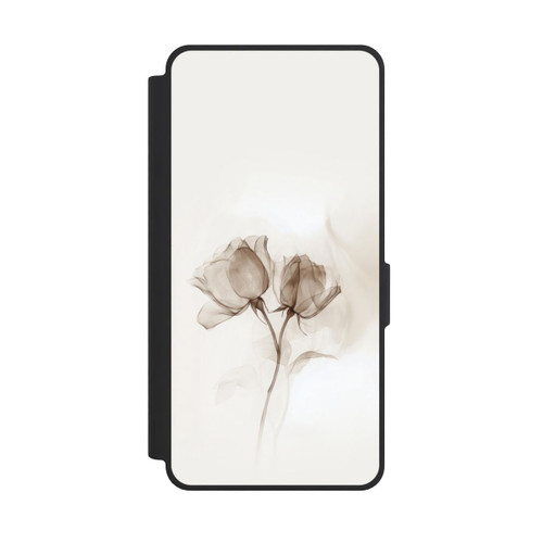 Samsung Galaxy S26 Ultra NIVOflip Braune Rose Blume Nebel