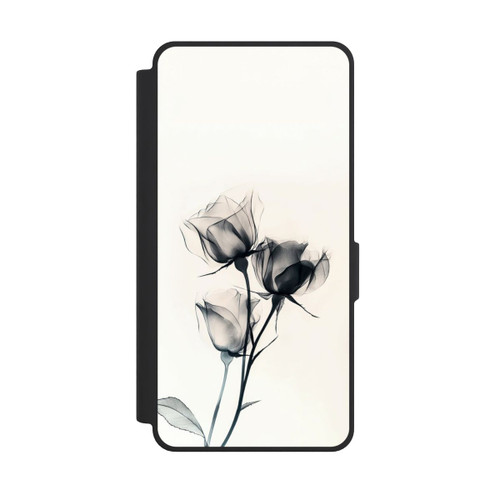Samsung Galaxy S26 Ultra NIVOflip Schwarze Blume