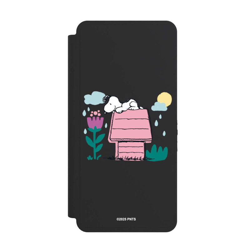 Galaxy S26 Ultra NIVOflip Snoopy Hundehütte Frühling transparent