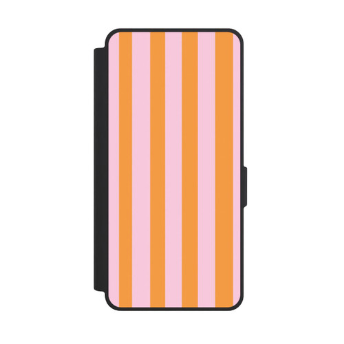 Samsung Galaxy S26 Ultra NIVOflip Orange And Pink Stripes
