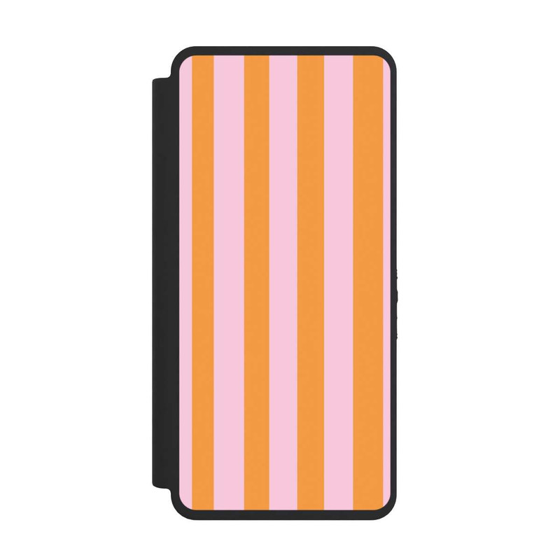 Galaxy S26 Ultra NIVOflip Orange Rosa Streifen