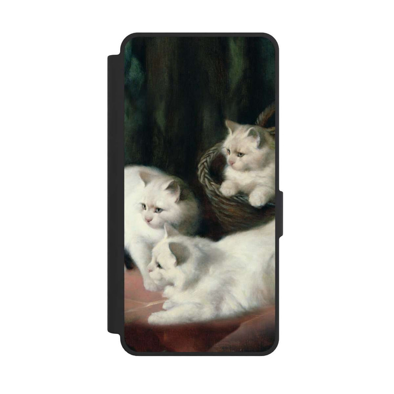 Galaxy S26 Ultra NIVOflip Three White Angora Kittens