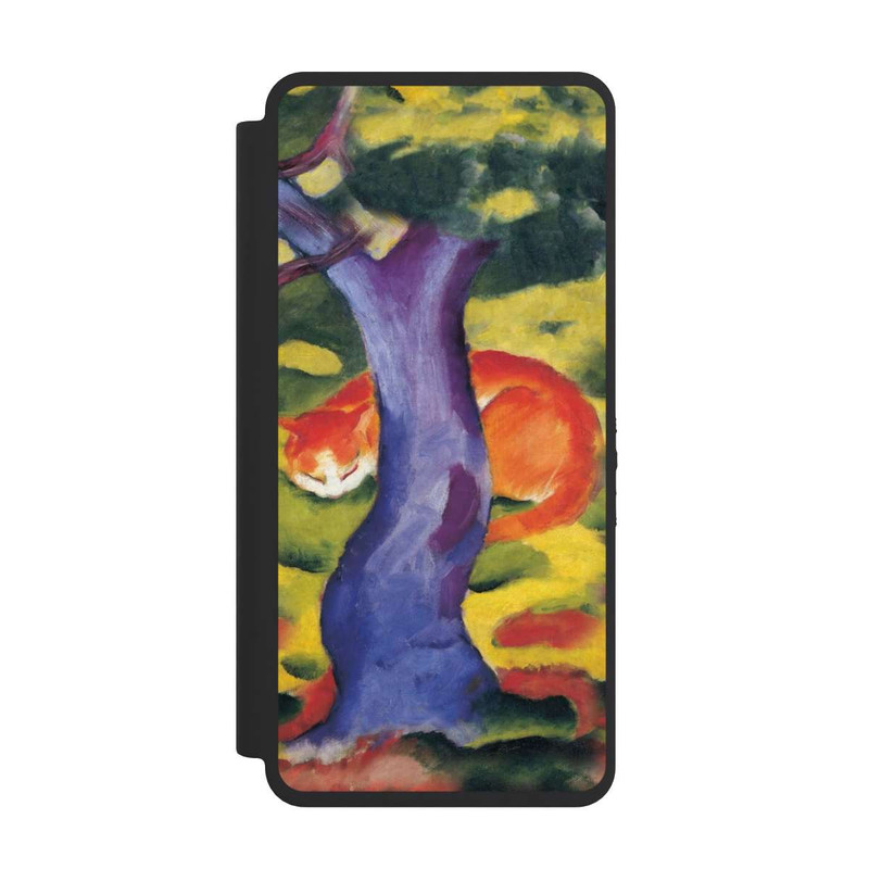 Galaxy S26 Ultra NIVOflip Katze hinter Einem Baum von Franz Marc