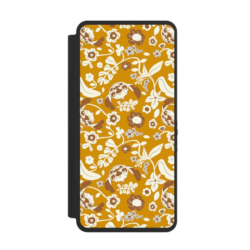 Galaxy S26 Ultra NIVOflip Stitch Floral Mustard Pattern
