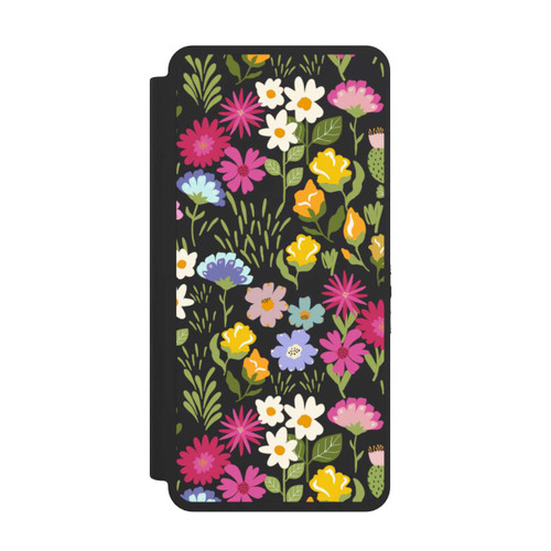 Samsung Galaxy S26 Ultra NIVOflip Bunte Sommerblumen Transparent
