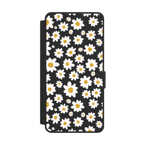 Samsung Galaxy S26 Ultra NIVOflip Daisy Flower Seamless Pattern Transparent