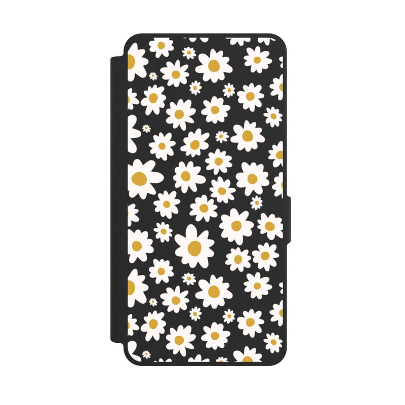 Galaxy S26 Ultra NIVOflip Daisy Flower Seamless Pattern Transparent