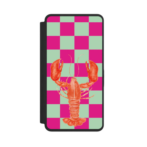 Samsung Galaxy S26 Ultra NIVOflip Pink Checkers Lobster