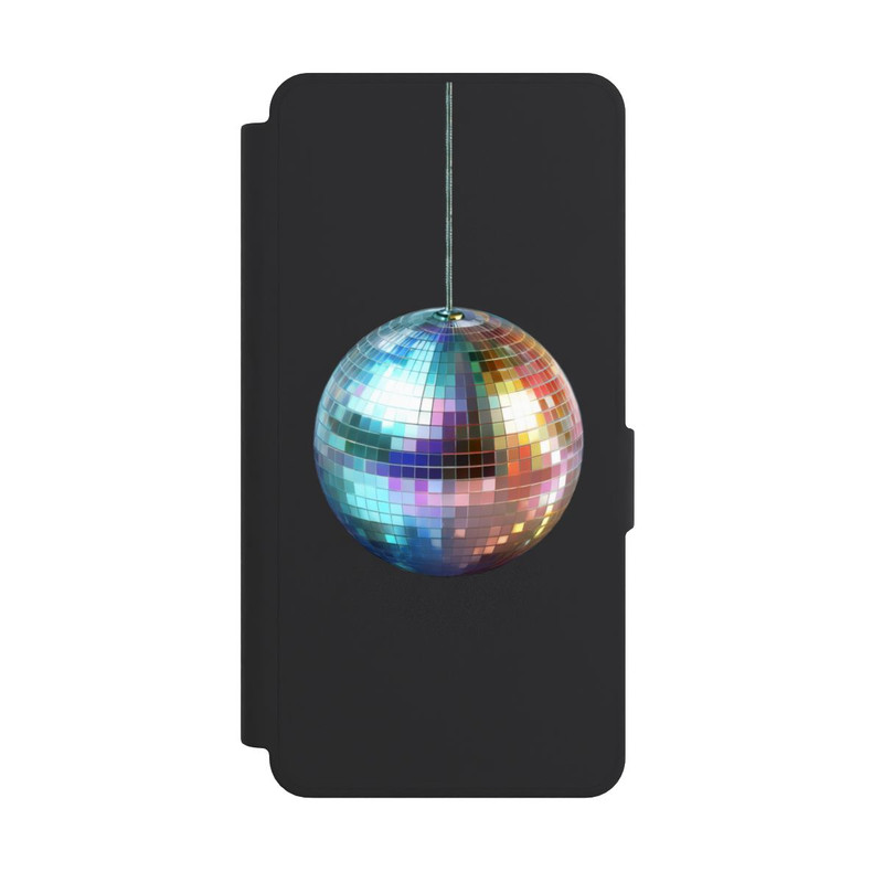 Galaxy S26 Ultra NIVOflip Discokugel Party Blau Gold Transparent mit KI