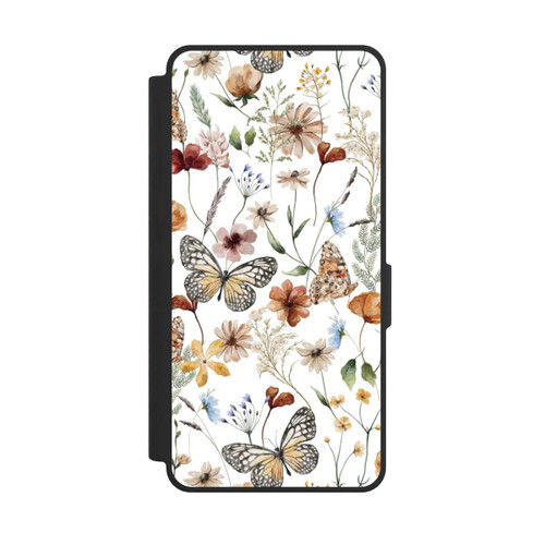 Samsung Galaxy S26 Ultra NIVOflip Wildflowers and Butterflies Pattern