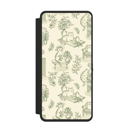 Samsung Galaxy S26 Ultra NIVOflip Chonky Cats Toile de Jouy