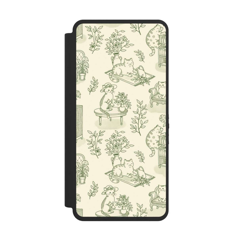 Galaxy S26 Ultra NIVOflip Chonky Cats Toile de Jouy