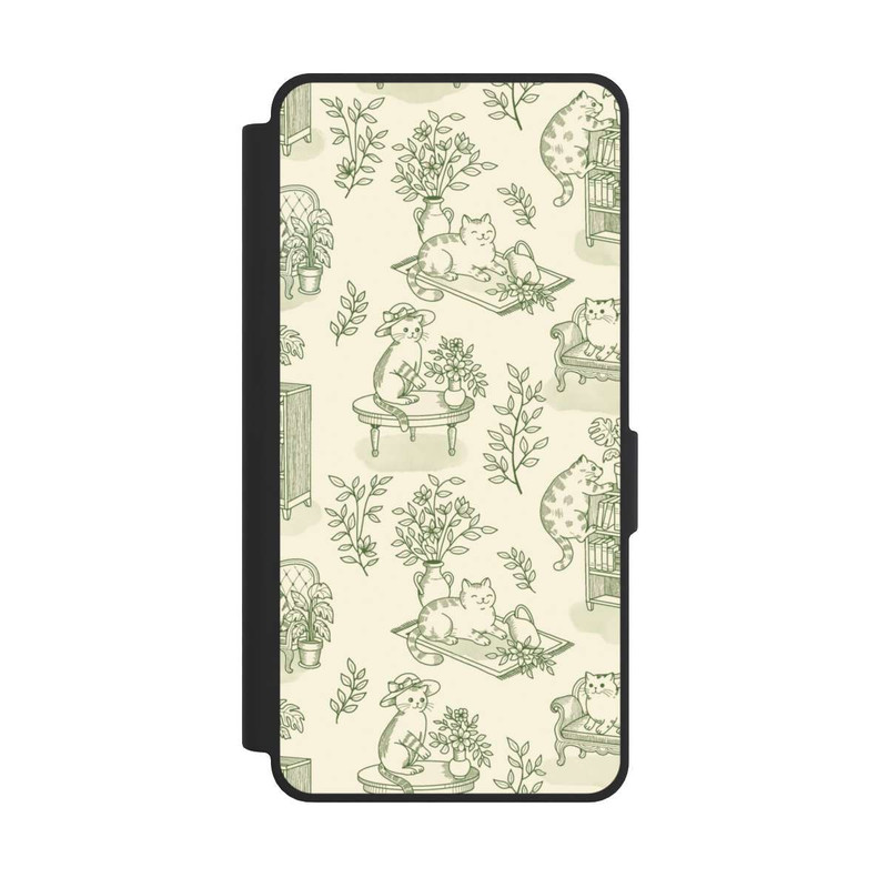 Galaxy S26 Ultra NIVOflip Chonky Cats Toile de Jouy