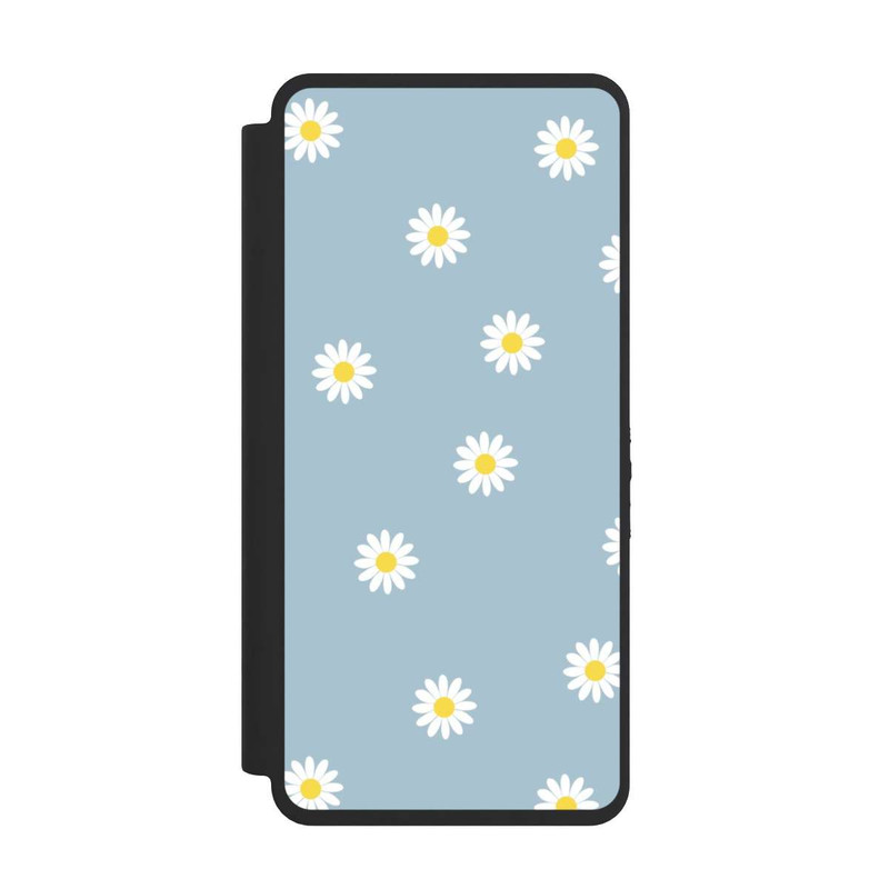 Galaxy S26 Ultra NIVOflip Gänseblümchen Muster Blau