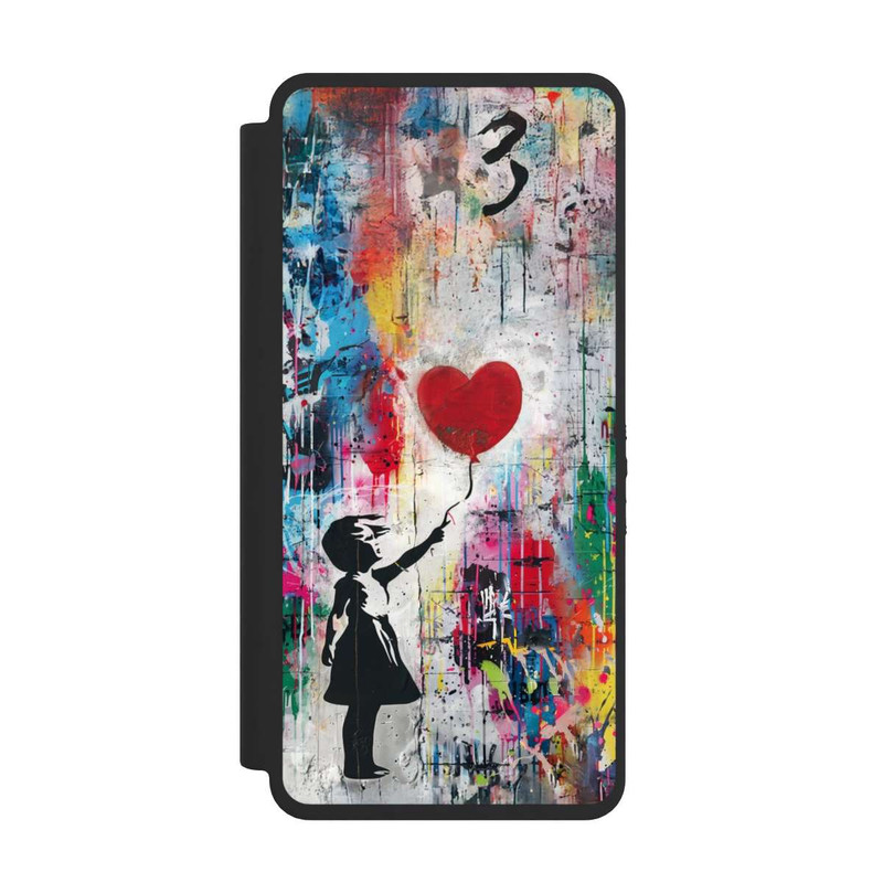 Galaxy S26 Ultra NIVOflip Balloon Girl Colorful