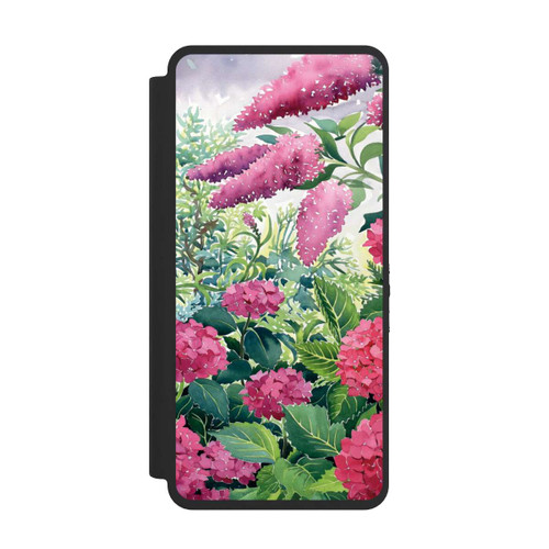 Samsung Galaxy S26 Ultra NIVOflip Garden Hydrangeas and Buddleia by Christopher Ryland