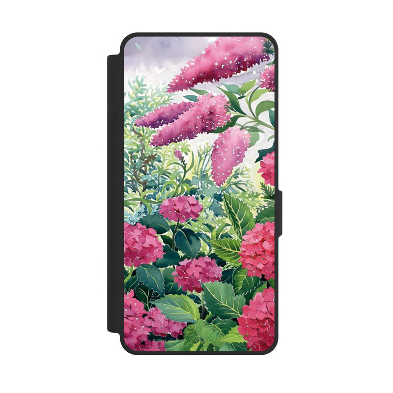 Galaxy S26 Ultra NIVOflip Garden Hydrangeas and Buddleia by Christopher Ryland