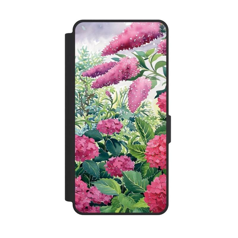 Galaxy S26 Ultra NIVOflip Garden Hydrangeas and Buddleia by Christopher Ryland