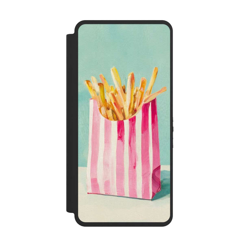 Galaxy S26 Ultra NIVOflip Retro Pommes Blau Watercolor