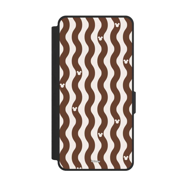 Galaxy S26 Ultra NIVOflip Mickey Mouse Brown Pattern Waves