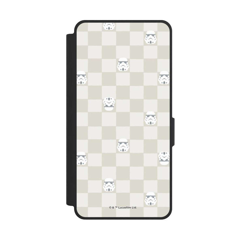 Galaxy S26 Ultra NIVOflip Stormtrooper Checked Pattern Beige