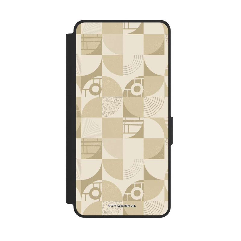 Galaxy S26 Ultra NIVOflip R2D2 Bauhaus Style Beige