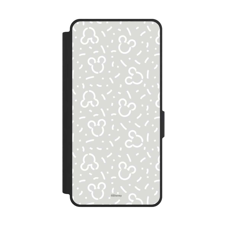 Galaxy S26 Ultra NIVOflip Disney Mickey Icon Pattern Grey