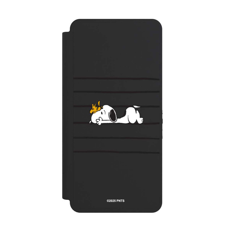 Galaxy S26 Ultra NIVOflip Snoopy Woodstock Stripes Peanuts Transparent