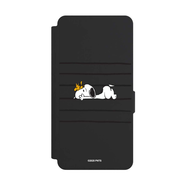 Galaxy S26 Ultra NIVOflip Snoopy Woodstock Streifen Peanuts Transparent