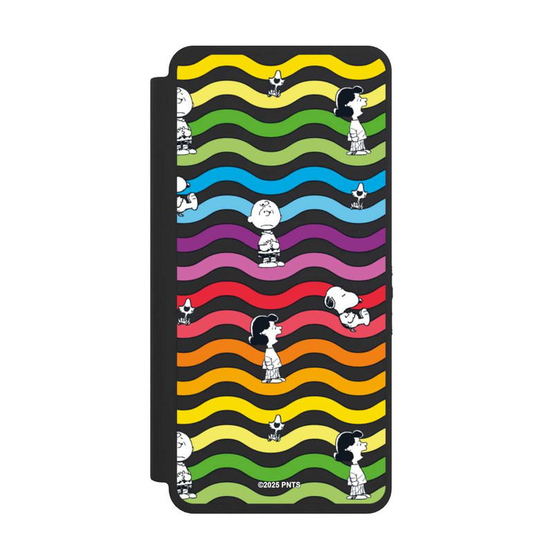 Galaxy S26 Ultra NIVOflip Snoopy Pattern Rainbow Transparent