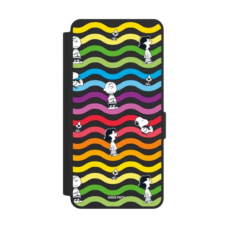 Galaxy S26 Ultra NIVOflip Snoopy Pattern Rainbow Transparent