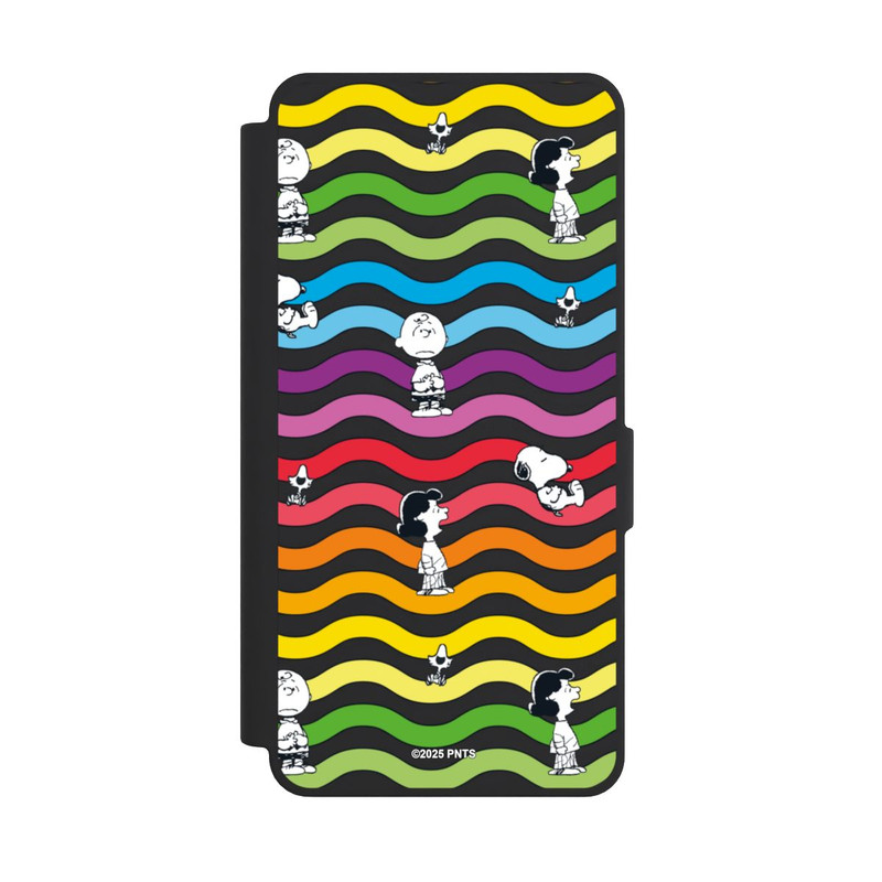 Galaxy S26 Ultra NIVOflip Snoopy Pattern Rainbow Transparent