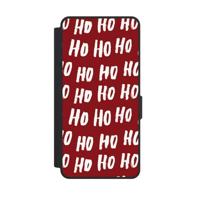 Galaxy S26 Ultra NIVOflip Ho Ho Ho Weihnachten Rotes Muster