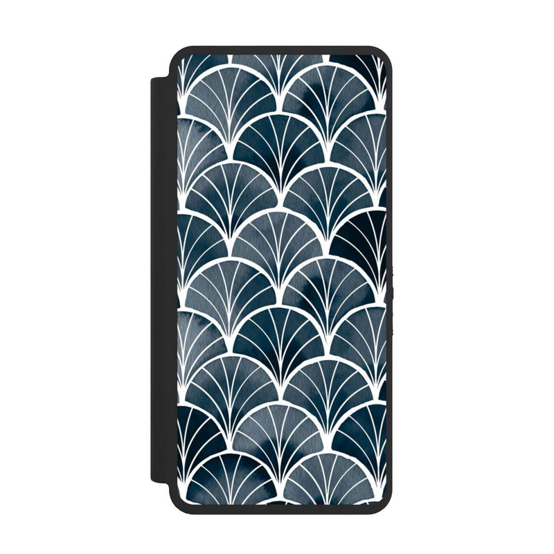 Galaxy S26 Ultra NIVOflip Botanische Brise Art Deco Grau