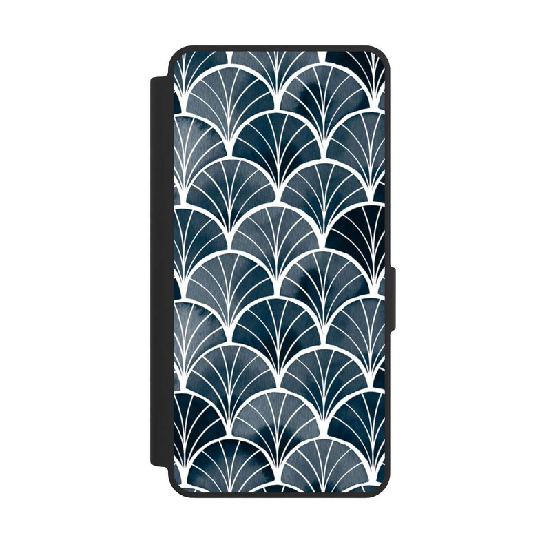 Galaxy S26 Ultra NIVOflip Botanical Breeze Art Deco Grey