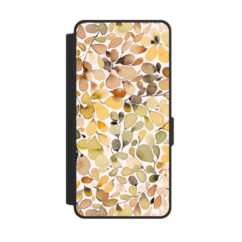 Galaxy S26 Ultra NIVOflip Eucalyptus Watercolor Leaves Brown Autumn